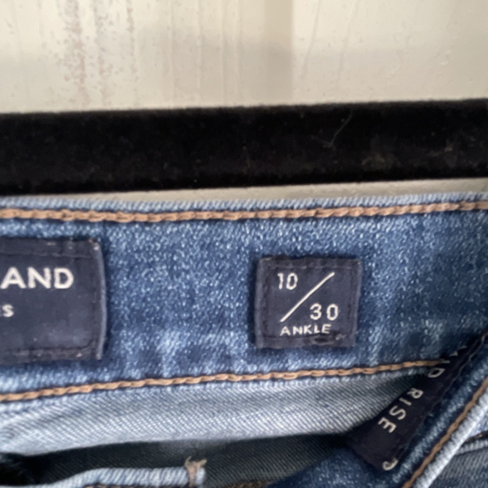 Lucky Brand Ava Mid Rise Skinny Ankle Jeans Blue Denim Stretch Women's 10 - Picture 3 of 15
